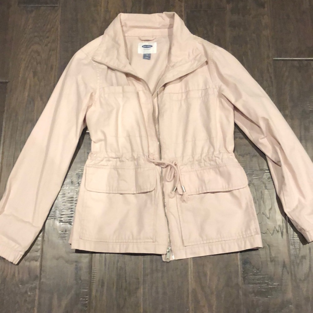 Old Navy Size Medium Blush Utility Jacket